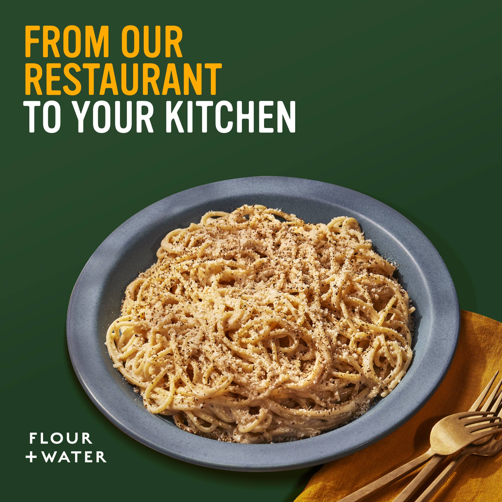 Flour + Water Foods - Wholesale Pasta - Organic Spaghetti Pasta, Regenerative Farmed, 20oz1