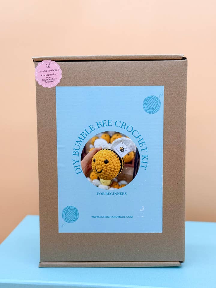 Kit de Croché Abelha por atacado de Ester Z Handmade