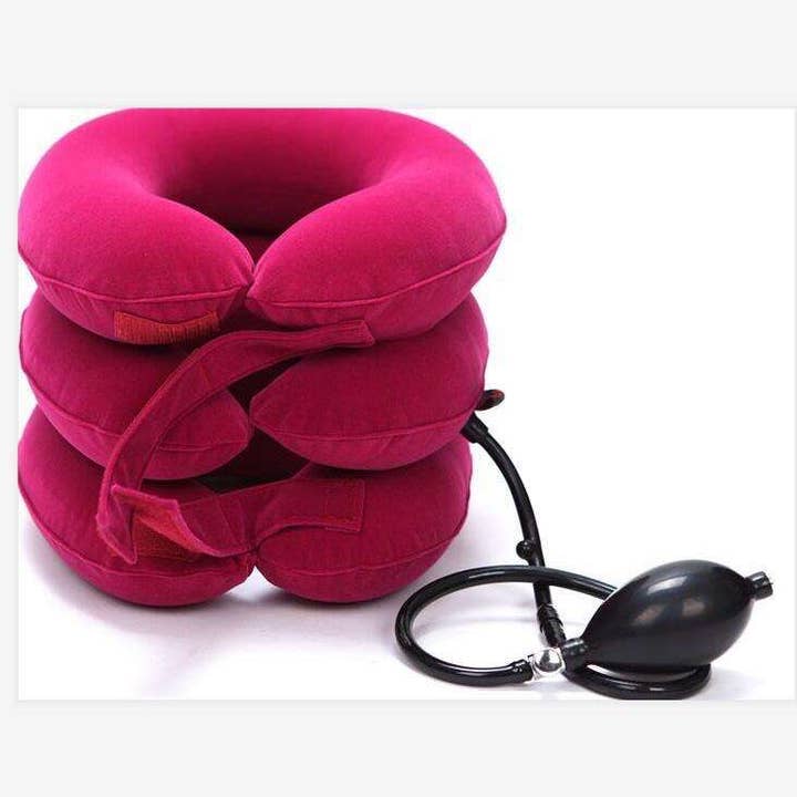 Mix Match Colors Adjustable Neck Traction Device for Instant Neck Pain Relief for wholesale on Faire2