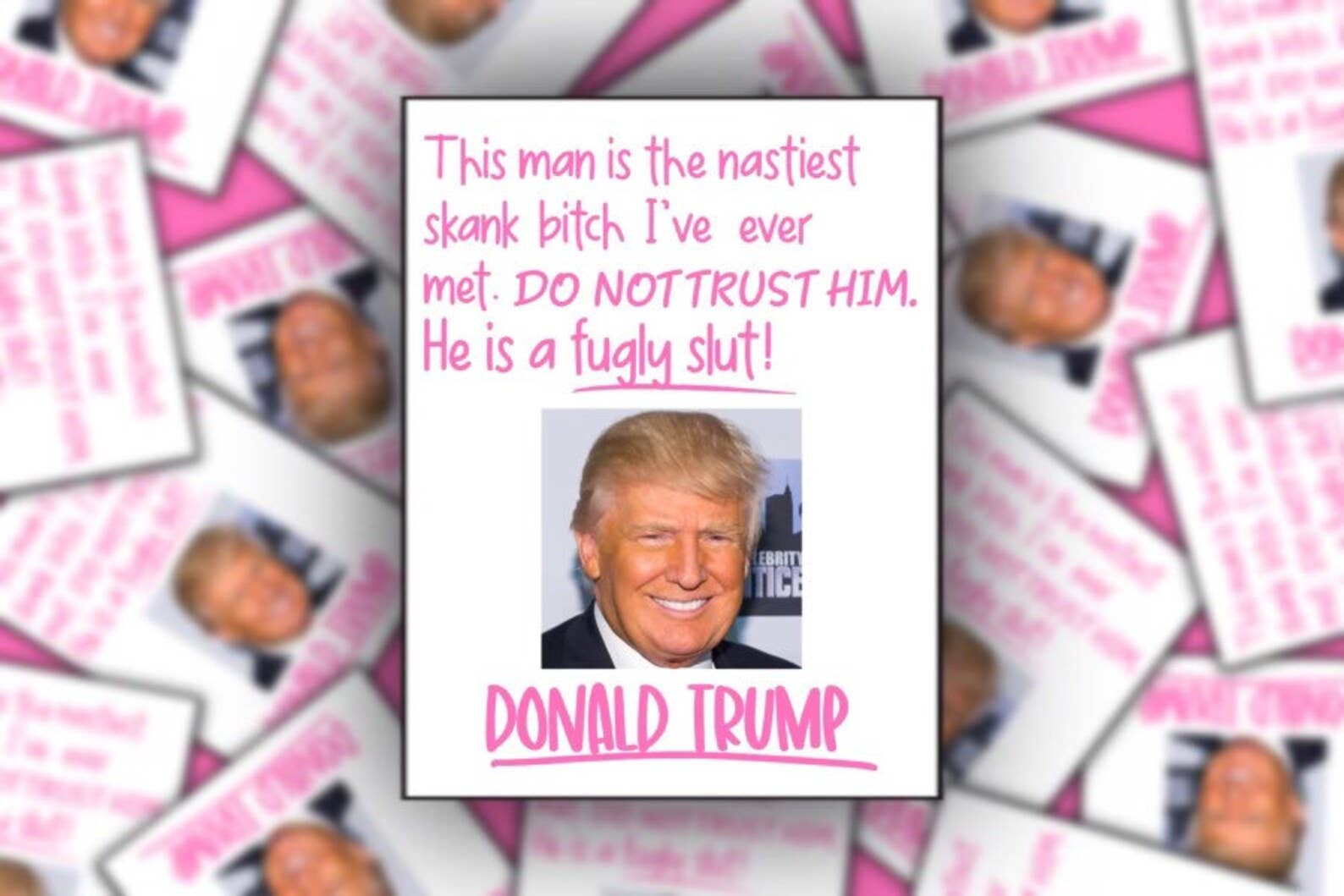 Pretty Toxic Stickers - Wholesale Sticker - Funny Trump Burn Book Sticker - Mean Girls