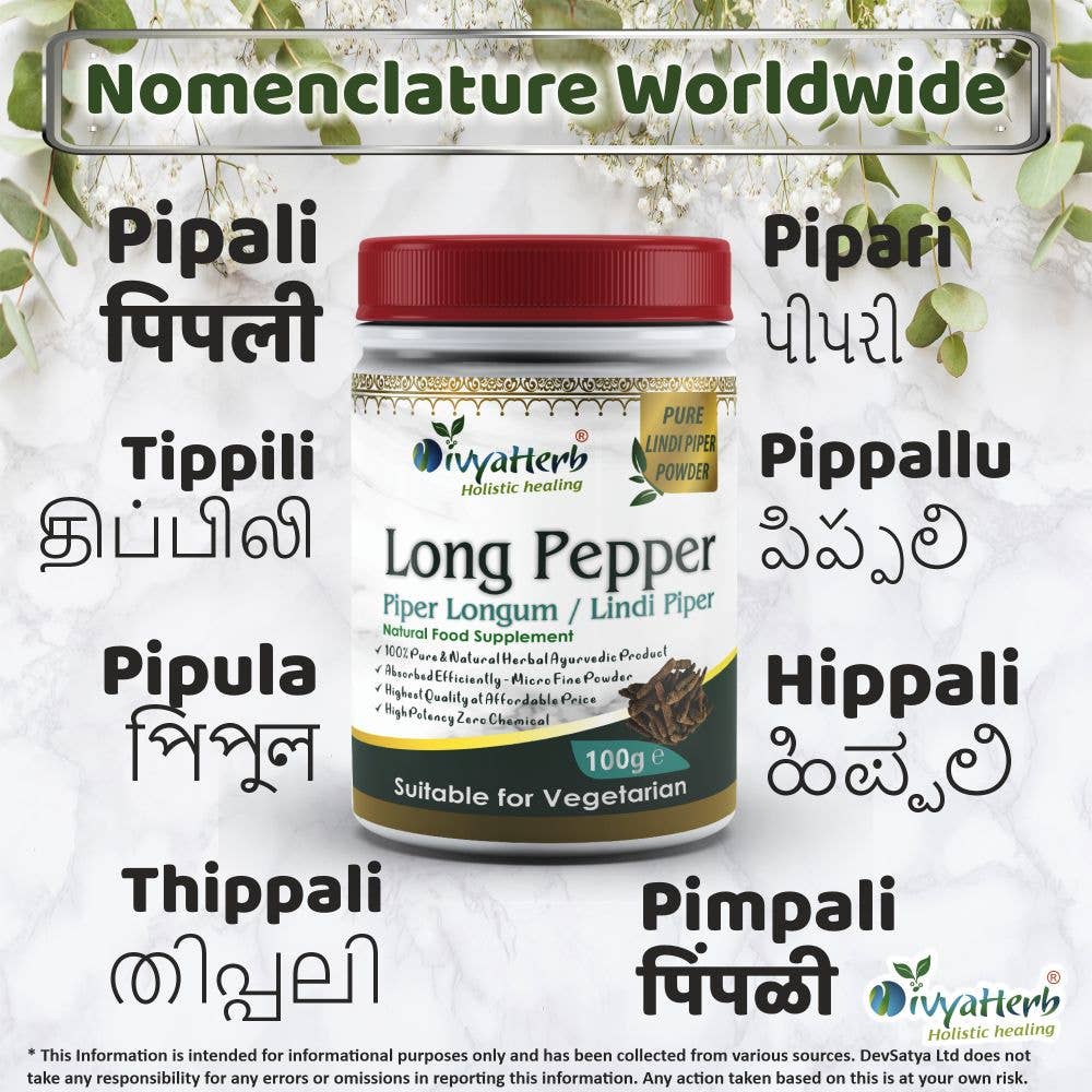 DevSatya Ltd Aushadh, Ayushya, Divyaherb - Wholesale Proteïne/superfoodpoeder - Piper Longum poeder3