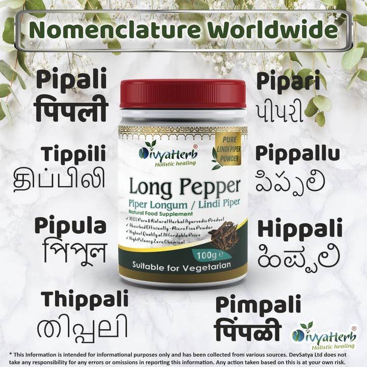 DevSatya Ltd Aushadh, Ayushya, Divyaherb - Wholesale Proteïne/superfoodpoeder - Piper Longum poeder3