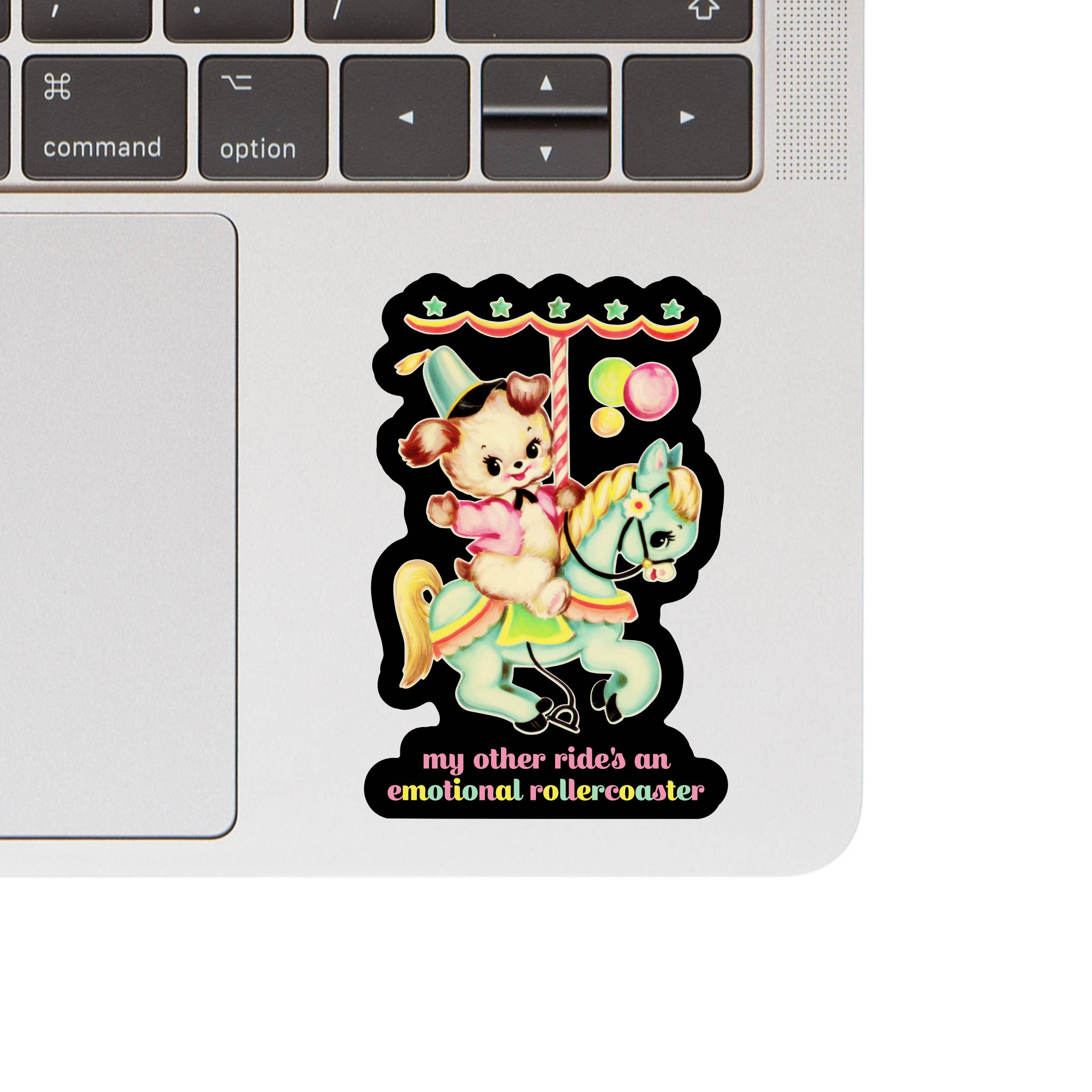 Juju and Moxie - Wholesale Sticker - Funny Sarcastic Vintage Dog Pup High Quality Vinyl Sticker1