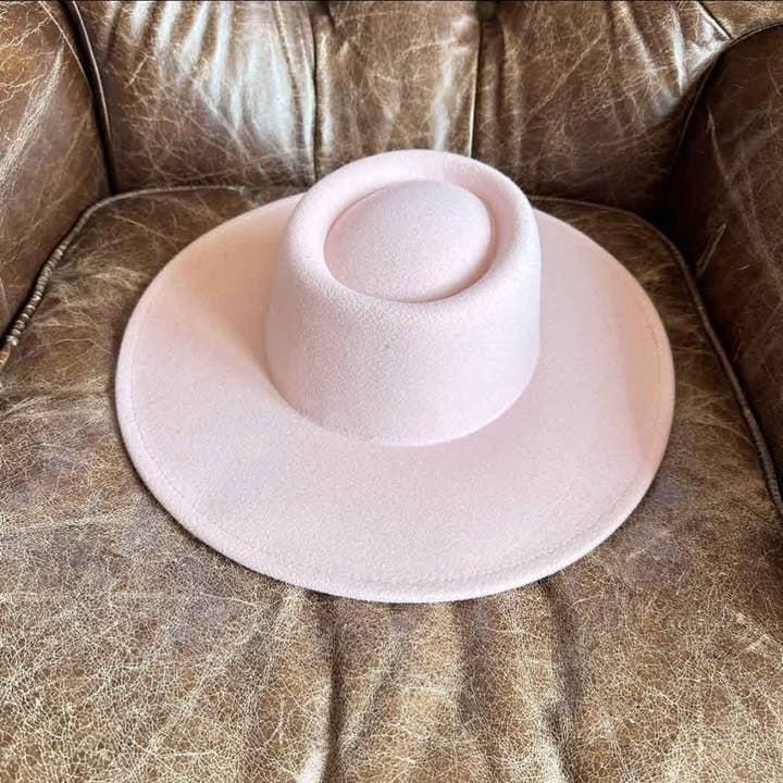 Queens INC - Wholesale Boater Hat - Women's - WIDE BRIM BOATER HAT 14