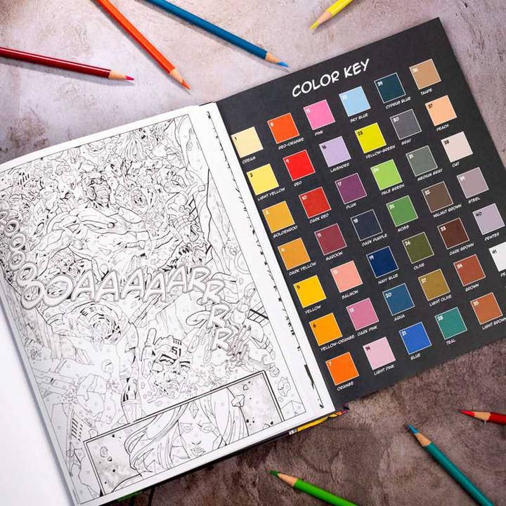 Simon & Schuster - Wholesale Coloring & Activity Book - Adult - Marvel Zombies Color-by-Number by Editors of Thunder Bay Press4