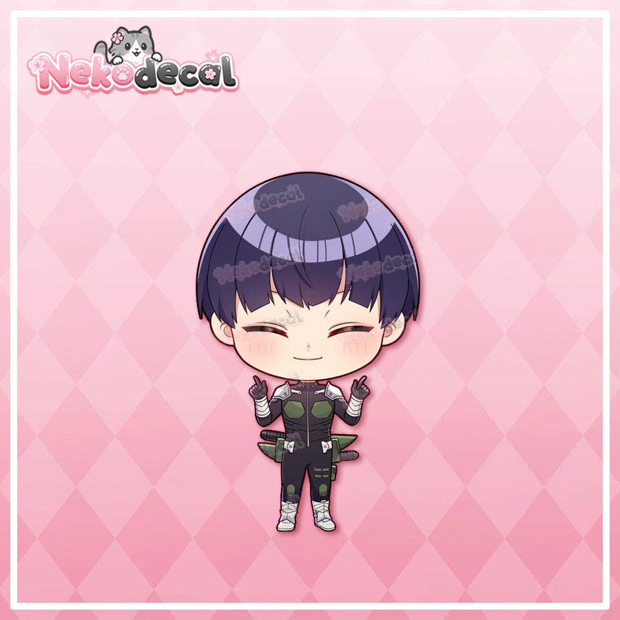 Nekodecal - Wholesale Sticker - Chibi Kaiju Peekers9