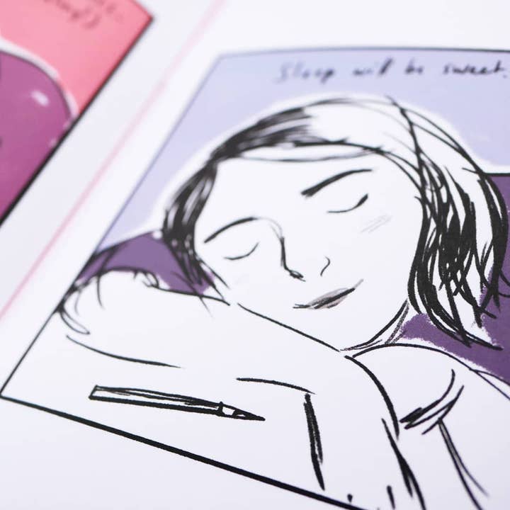 Emmeline Illustration - Wholesale Book - Adult - First Signs Of Spring Diary Comic