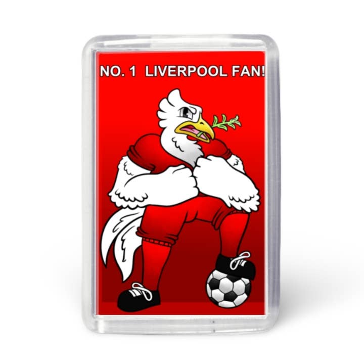 Nr 1 Liverpool-fans! Akryl kylskåpsmagnet för wholesale av Black Country Cards