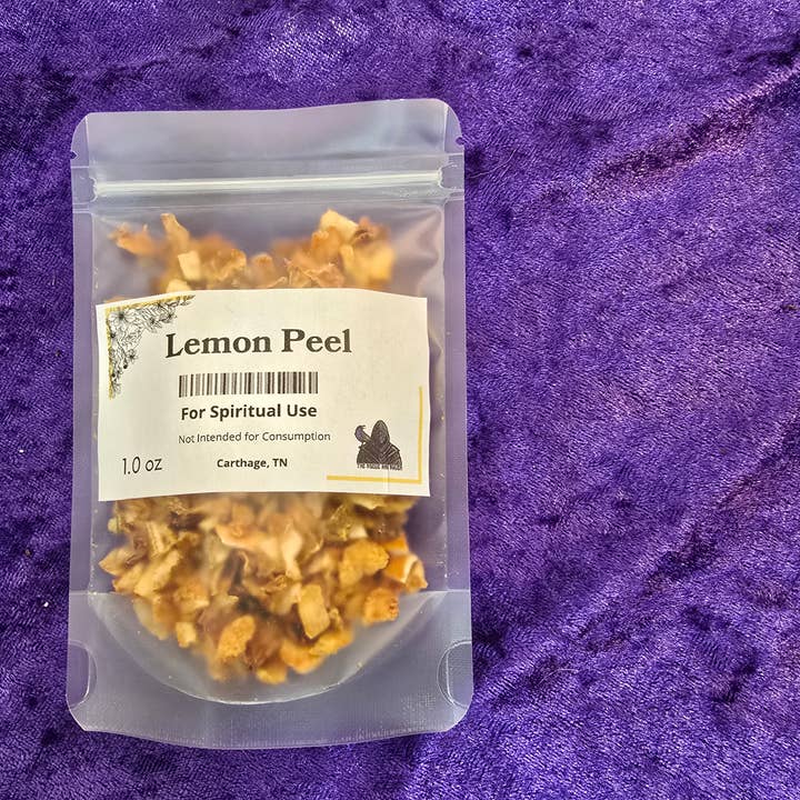 The Rouge and Raven - Wholesale Herbs - Lemon Peel Dried Herb for Spiritual Use2
