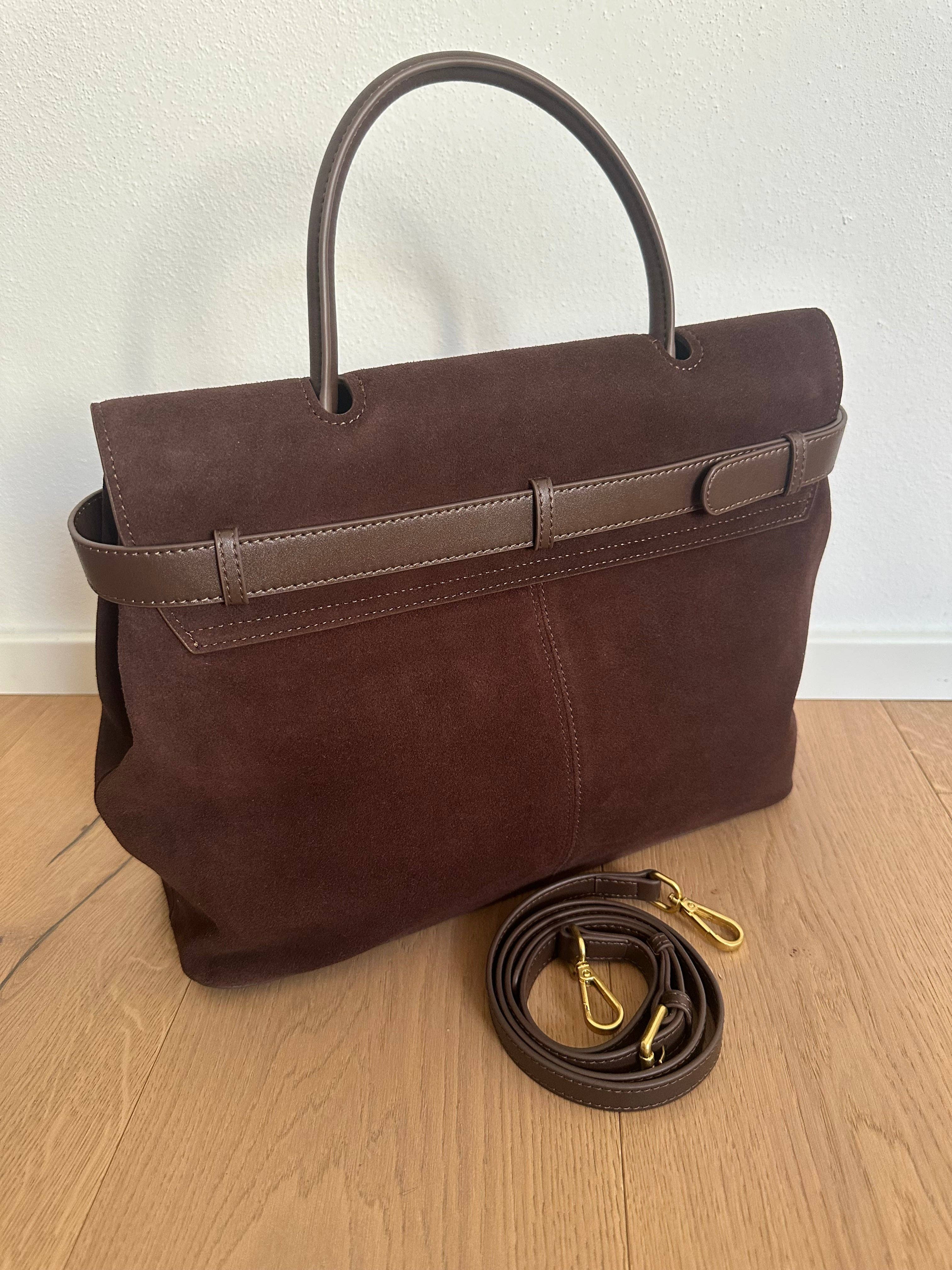 Zhade - Wholesale Top Handle Bag - Women's - PRISCILLA - suede1