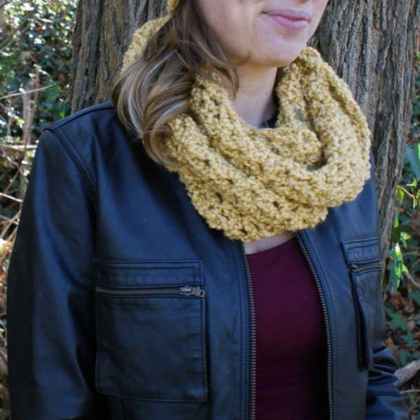 Infinity Scarf for wholesale by She's Crafty AVL