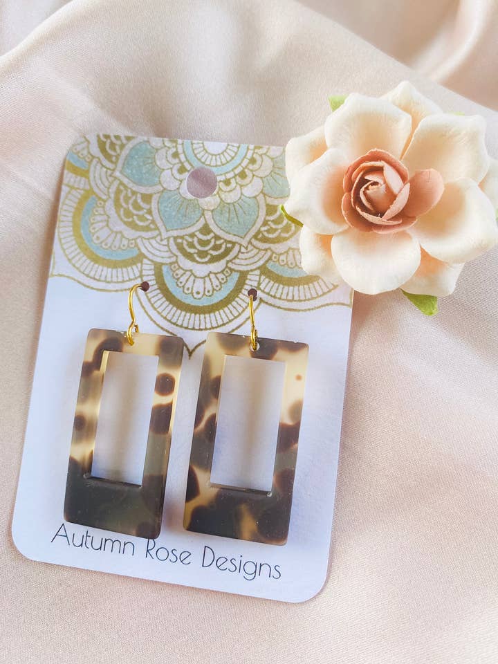 Boho akryl øreringe 9 for engroshandel hos Autumn Rose Designs