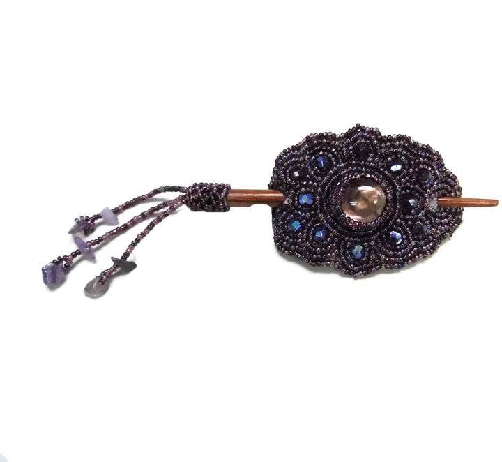 Lumily - Vendita all'ingrosso Fermaglio per capelli - Donna - Fermaglio con perline Michelle (assortite) - Guatemala5