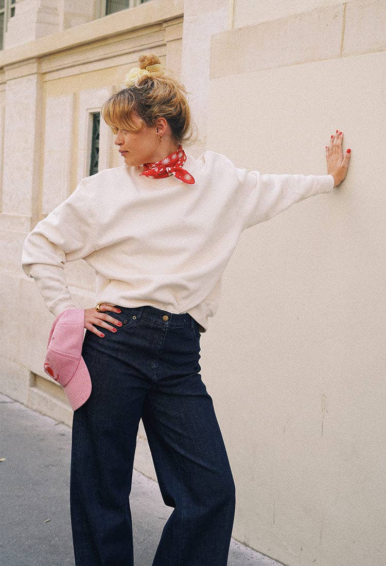 Elise Chalmin - Wholesale Graphic Sweatshirt - Women's - Luigi sweatshirt7