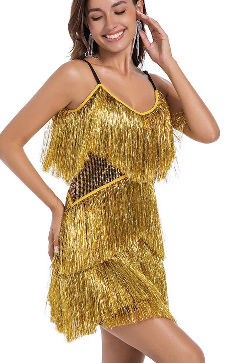 NINEXIS - Wholesale Dress - Women's - CWDHL1049_PARTY DANCE PERFORMANCE SUSPENDER DANCE COSTUME3