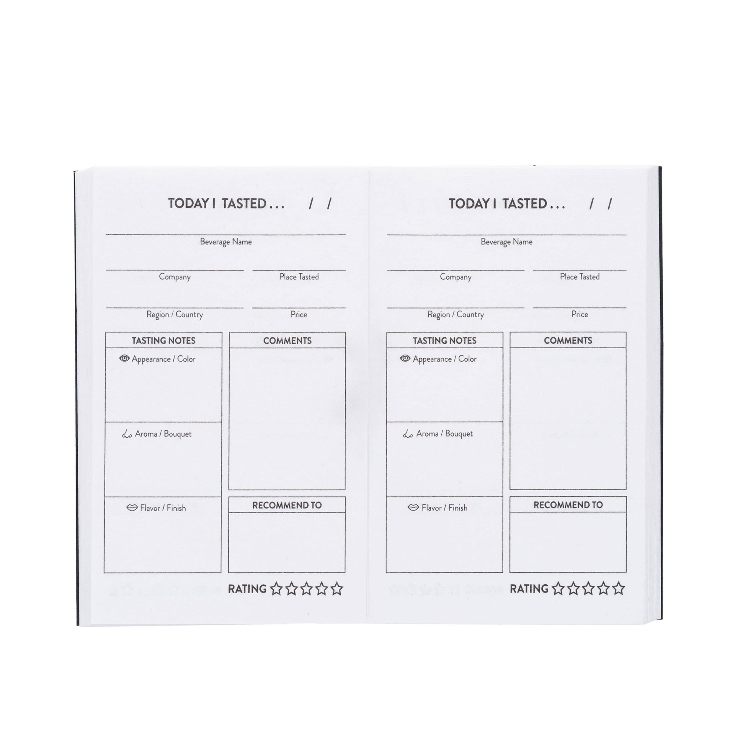 Matr Boomie Fair Trade - Wholesale Journal/Diary - Wine Tasting Pocket Journal Recycled Paper2