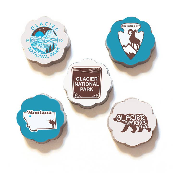 Glacier National Park - Chocolate Covered Caramels and other Purchase Wholesale glacier. Free Returns & Net 60 Terms on Faire trending on Faire.