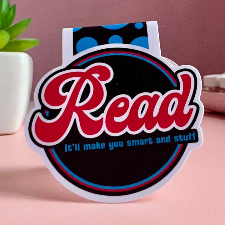 Lesen Sie ein Buch Magnetisches Lesezeichen für den Großhandel von Fishbiscuit Designs