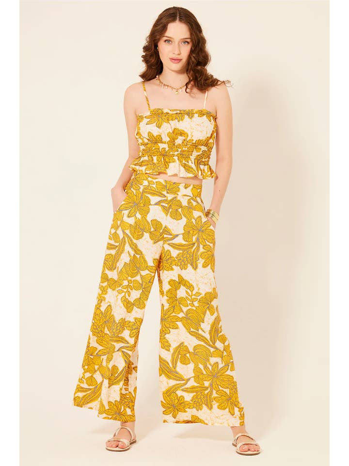 LE Honey Gold Valerie Pant for wholesale on Faire