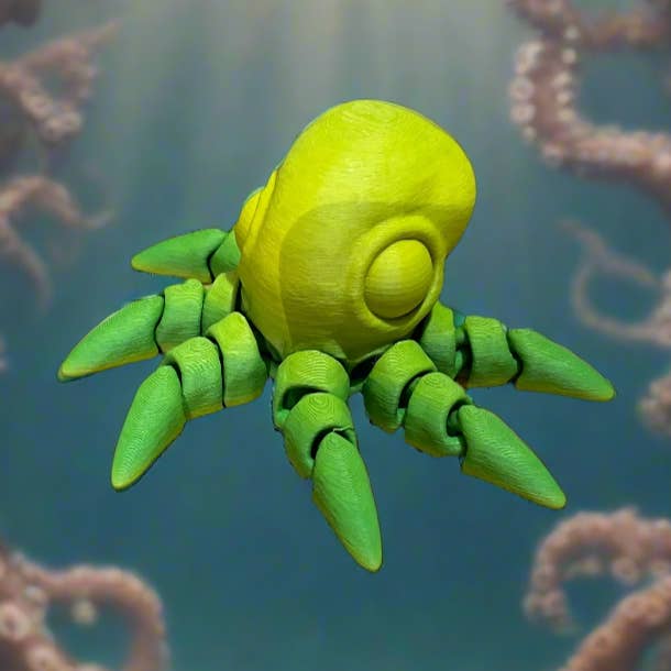 Kleine Octopus voor wholesale door The 3D Printiverse