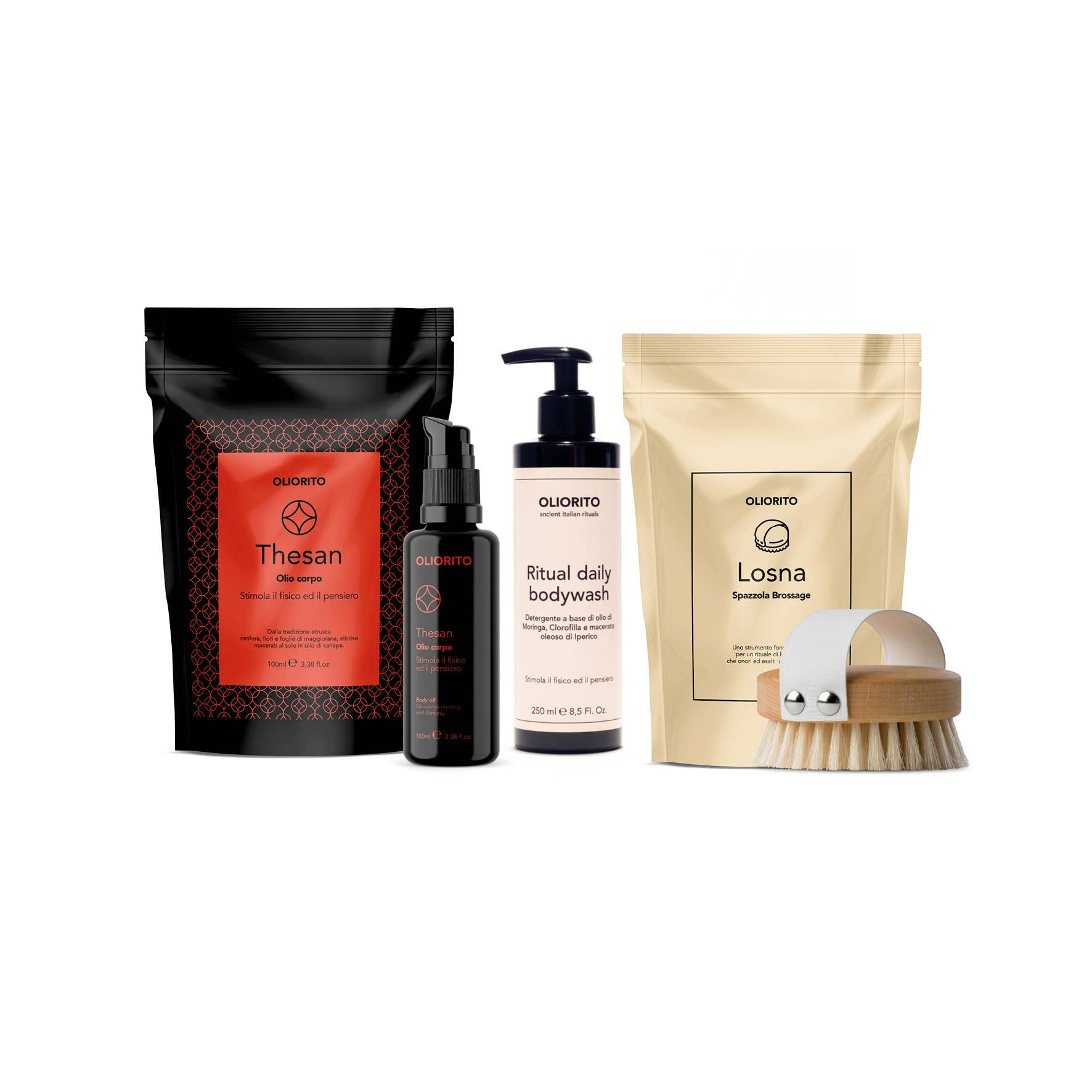 OLIORITO – wholesale Body Brush – LOSNA - natural brush for body brushing.7