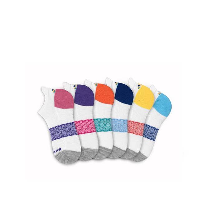Ankle Performance Socks - White for wholesale by Solmate Canada