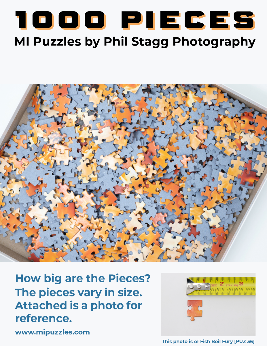 Phil Stagg Photography - Wholesale Puzzle - Adult - Puzzling Petoskies - 1000 Piece Puzzle [Insanity Series]3