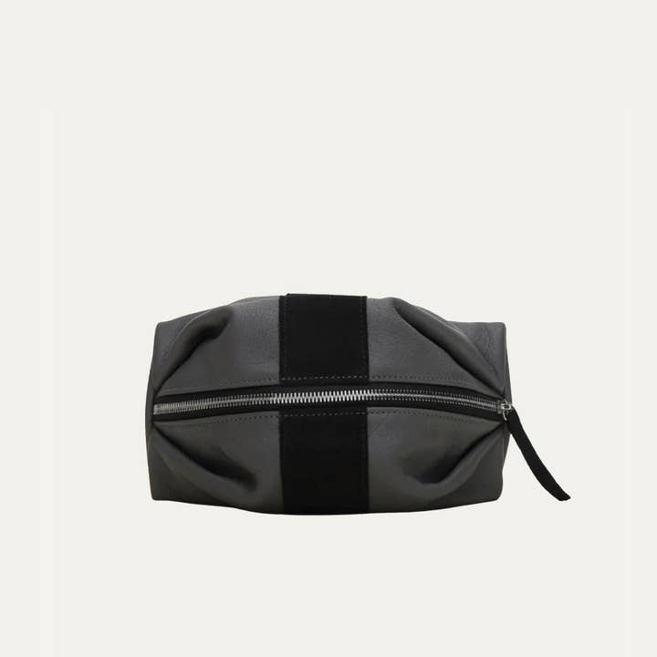 Groot reistasje | grijs + zwart „The Brady” voor wholesale door Paulyjen