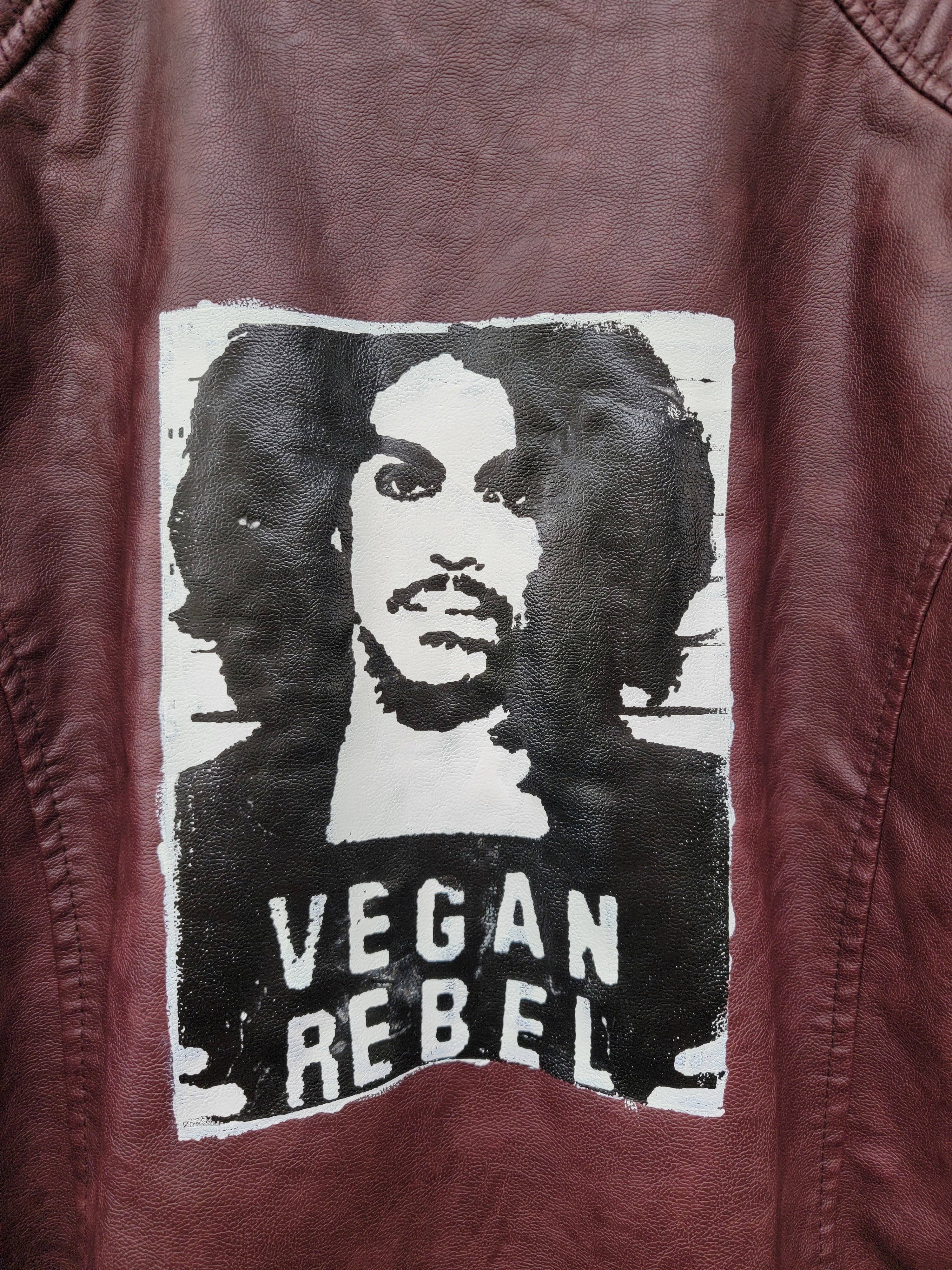 Vegan Club - Wholesale Leather Jacket - Men's - Men's Faux Leather Jacket Vegan Rebel Prince1