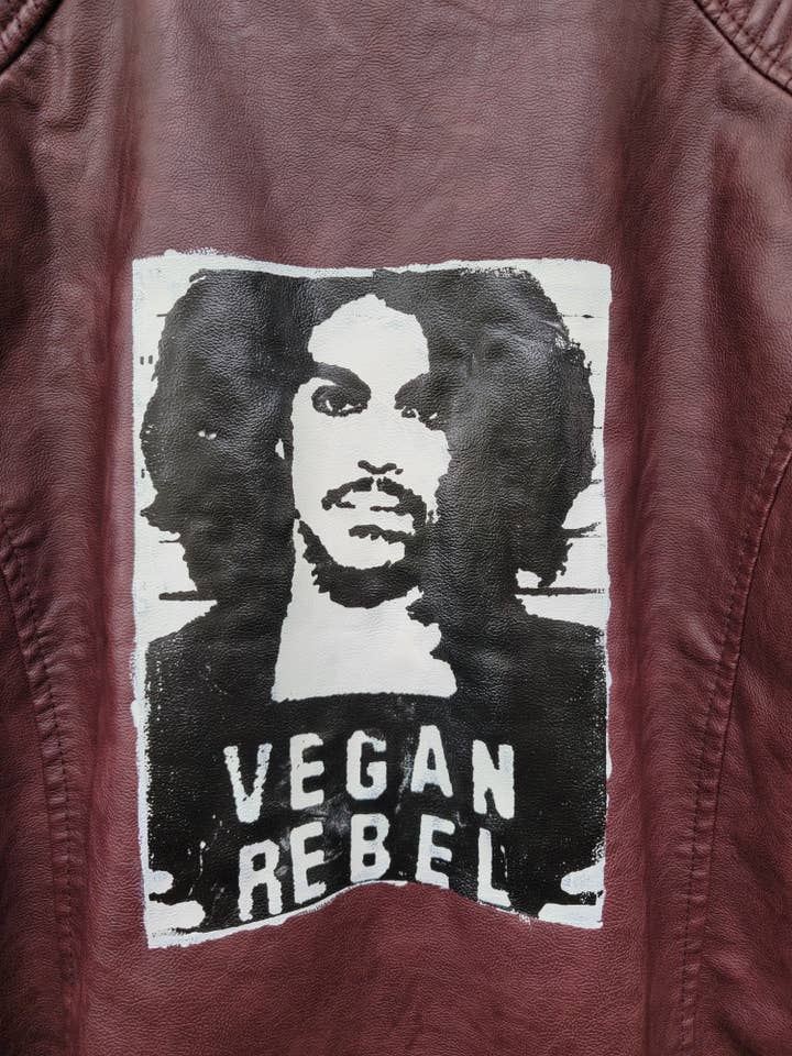 Vegan Club - Wholesale Leather Jacket - Men's - Men's Faux Leather Jacket Vegan Rebel Prince1