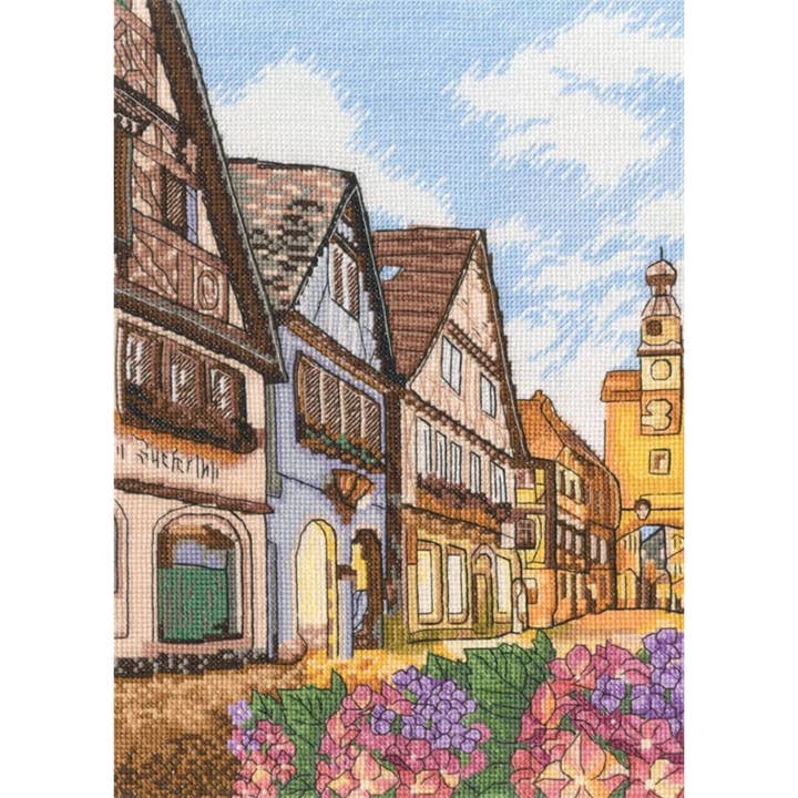 Kit de Broderie au Point Compté RTO Vieille Rue de la Ville M955 pour la vente par RTO&Collection D'Art (RTO Baltic OU)