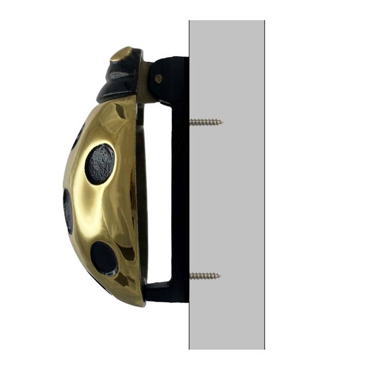 Gold Ladybug Door Knocker for wholesale on Faire7
