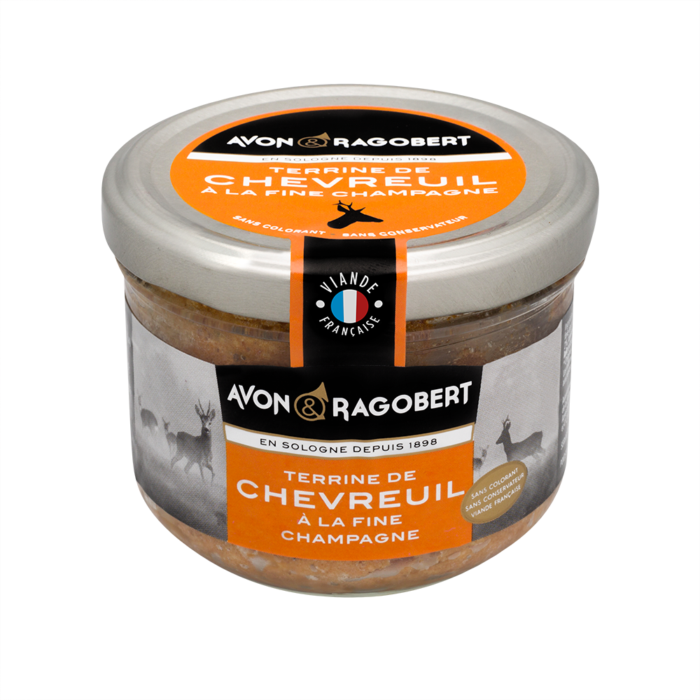 Avon & ragobert - Wholesale Preserves - ROE DEER WITH FINE CHAMPAGNE1