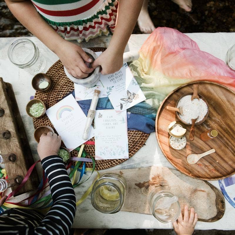 Little Hands and Nature - Wholesale DIY Craft Kit - Kids - Rainbow Joy Potion Kit3