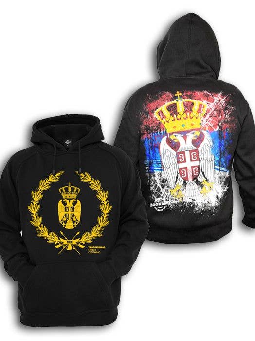 ZOONAMO – wholesale Hoodie – Men's – Serbia hoodie classic0