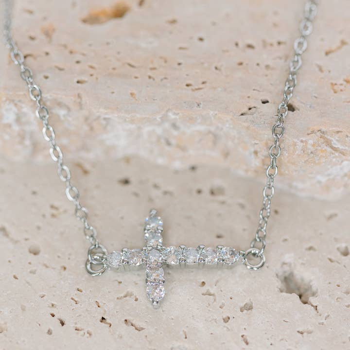 Faith Cross Necklace for wholesale by Eby Ruth
