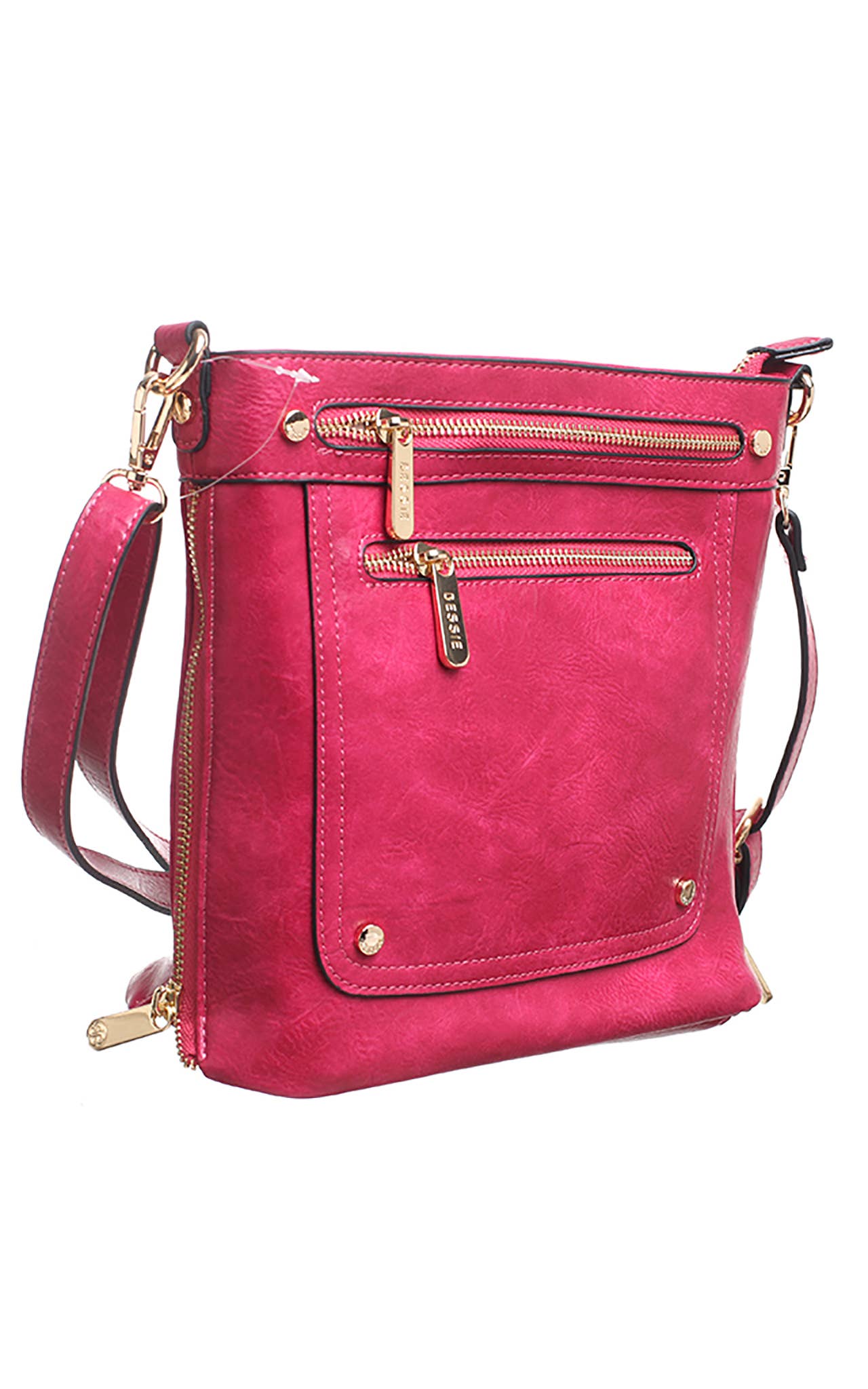 Bessie London - Venta al por mayor Bandolera - Mujer - BANDOLERA CON DOBLE BOLSILLO FRONTAL CON CREMALLERA27