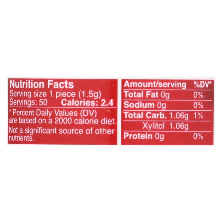 Everyday Supply Co - Wholesale Chewing Gum - Epic Dental - Xylitol Gum - Cinnamon - 50 Count1