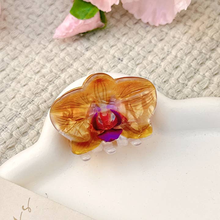 SoapElenGlen - Wholesale Hair Clip - Women's - Bauhinia - Inspired Acetate Flower Hair Clips for Summer3