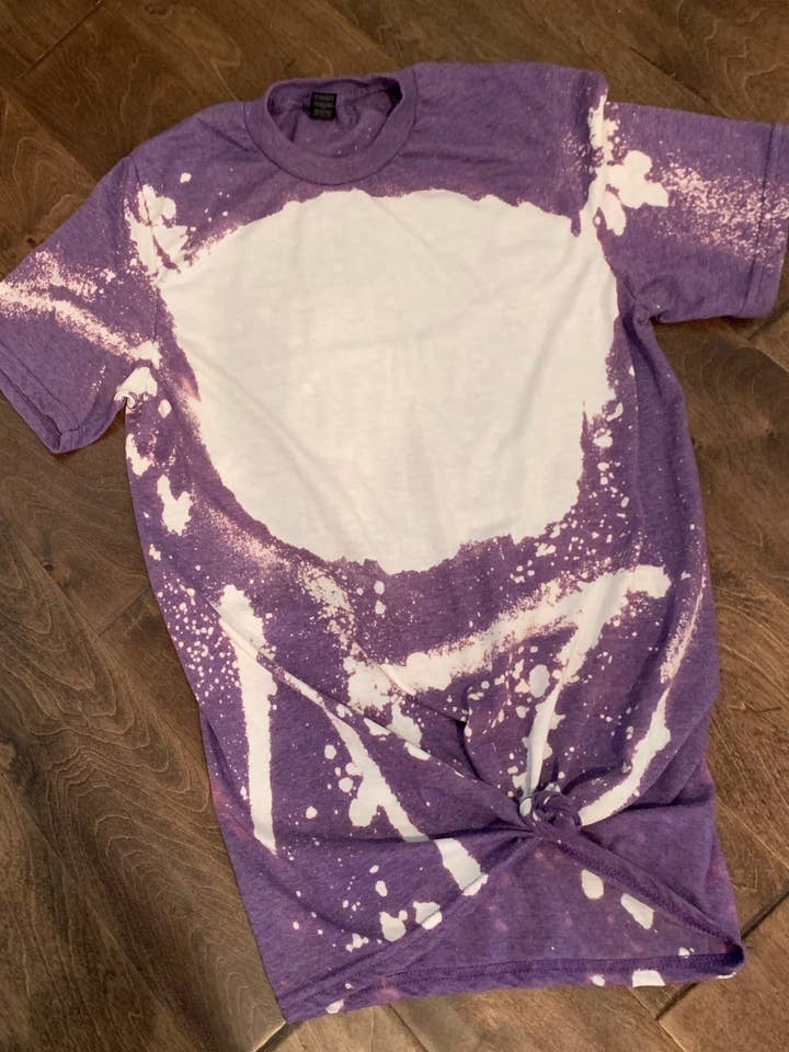 Bleached Blank Tee for wholesale by Studio 412