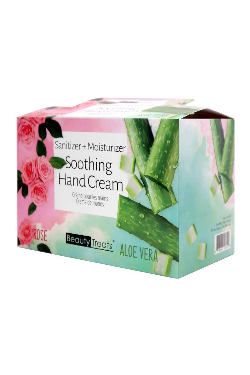 PINEAPPLE Beauty – wholesale Hand cream/lotion – Beauty Treats 118 Soothing & Sanitizing Hand Cream - 12pc3
