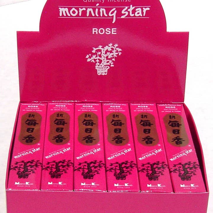 The Incense Sampler Works - Wholesale Incense - Morning Star Small - Rose