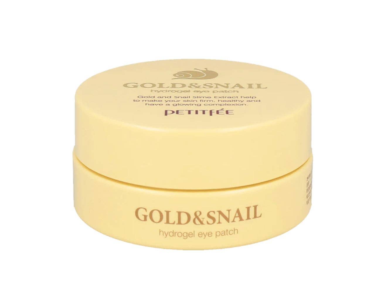 Kosmic - Kbeauty Skincare – Máscara de tratamento ocular por atacado – PETITFEE Máscara de Patch Hidrogel para Olhos Gold & Snail - 60 Unidades