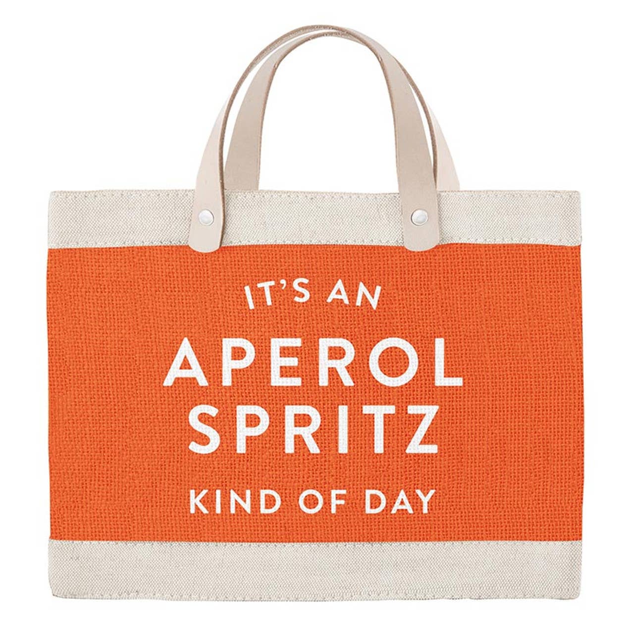 Santa Barbara Design Studio by Creative Brands - Wholesale Tote Bag - Women's - Mini Market Tote - Aperol Spritz1