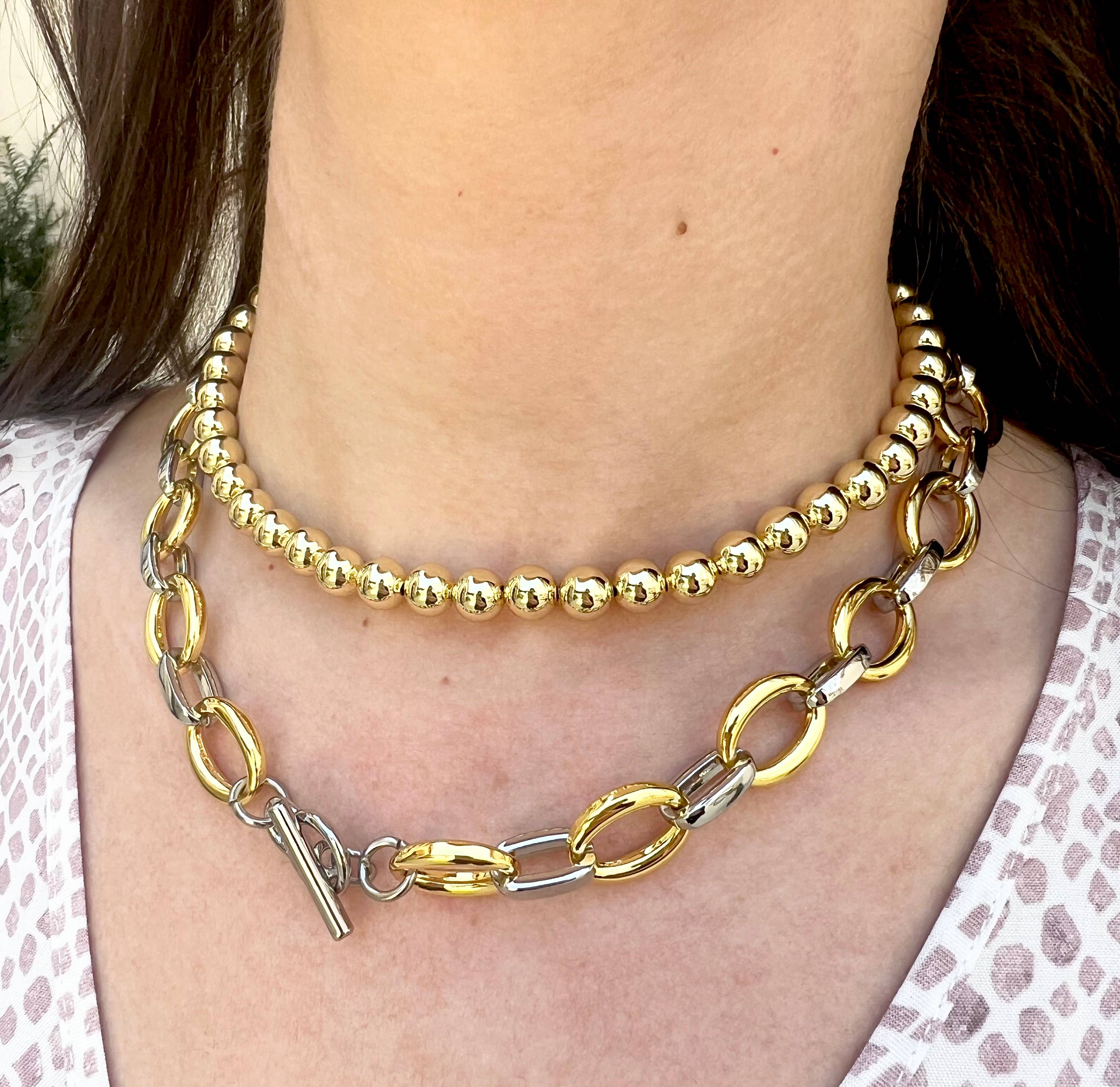 Gemelli - Vendita all'ingrosso Collane a catena e maglie - Collana Tina2