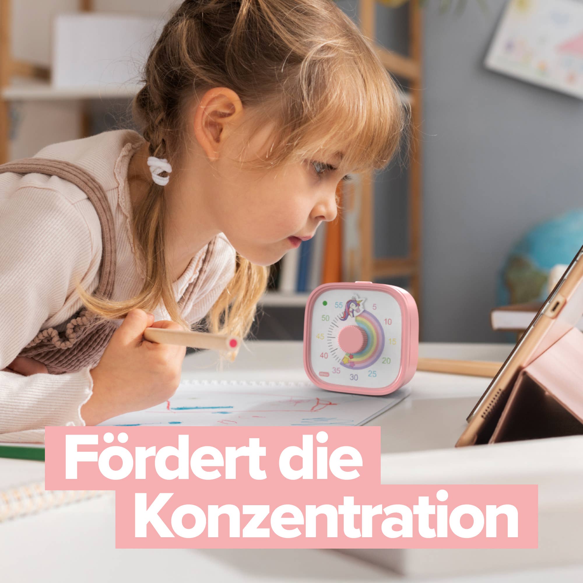 Brainstream - Wholesale Wind-Up Toy - Kids - Visual Timer / Rainbow Ride1