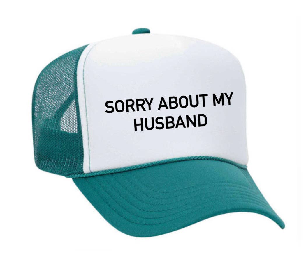 Inappropriate Trucker Hats - Wholesale Trucker Hat - Women's - Sorry About My Husband Trucker Hat29