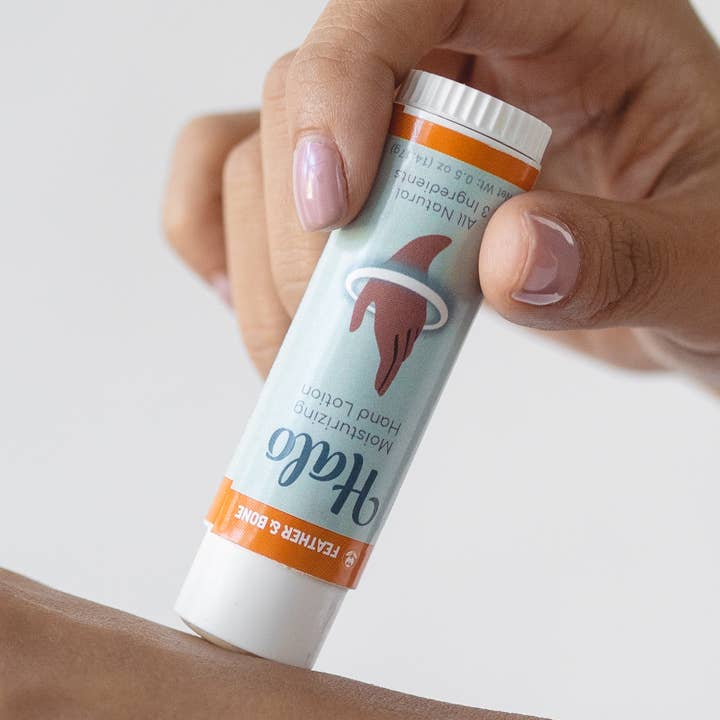 Portable Mess-Free Hand Lotion for Travel & Daily Use for wholesale by Feather & Bone