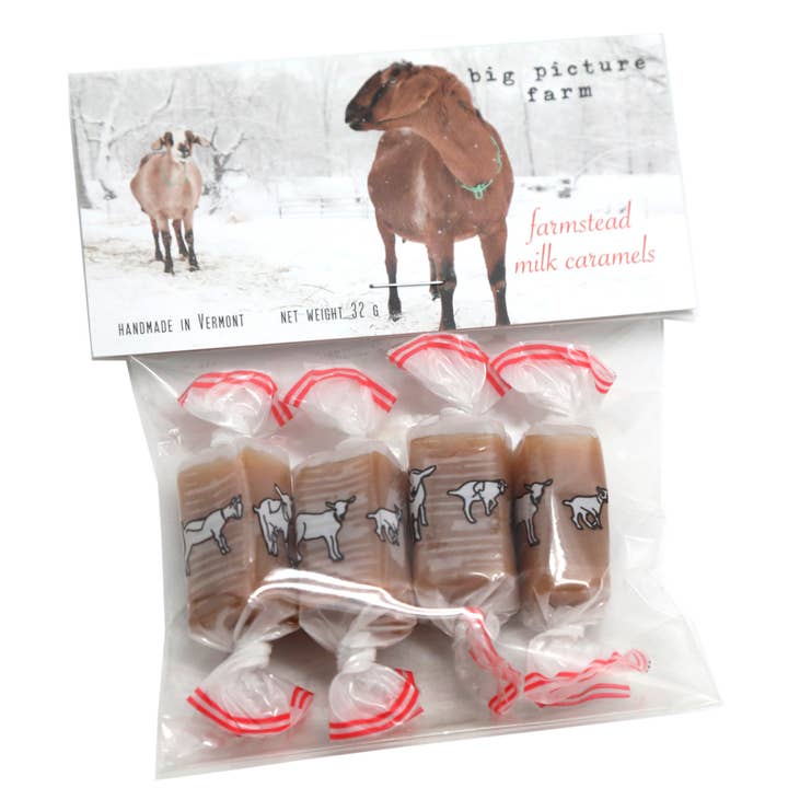 Big Picture Farm - Wholesale Caramel - 4 Piece Caramel Candy Gram