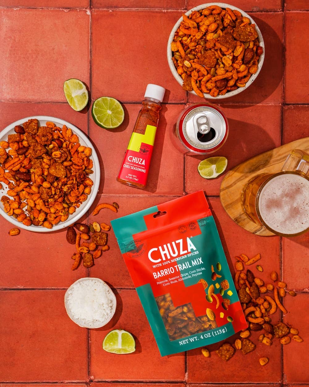 CHUZA - Wholesale Trail Mix - CHUZA | Barrio Trail Mix | Bold Chili-Spiced Snack2